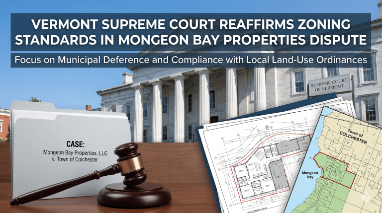Mongeon Bay Properties, LLC v. Town of Colchester